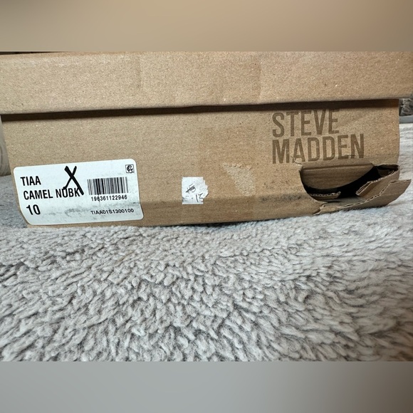 Steve Madden Tiaa Camel Heels, Size 10 NWB - Picture 12 of 14